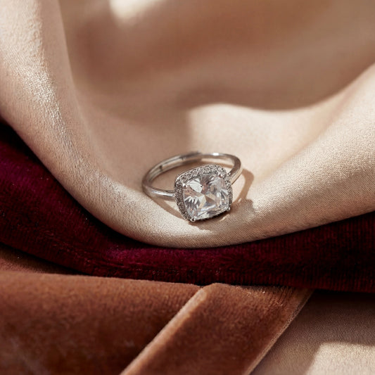 Anello Raffaella | Quarzo Ialino