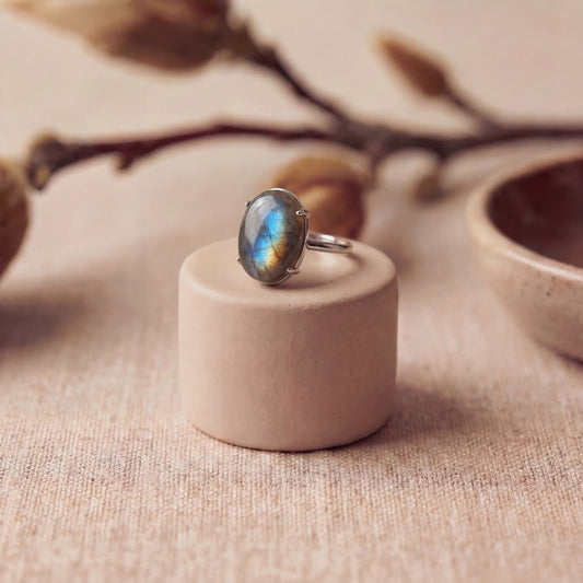 Anello Linda | Labradorite