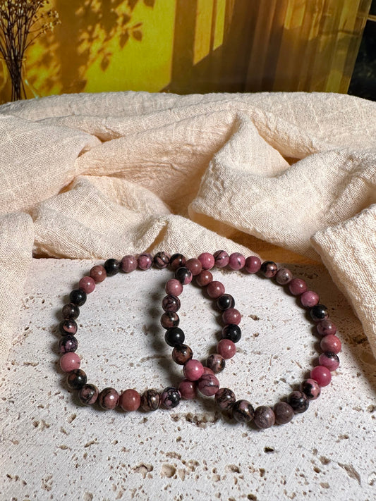 Bracciale Rodonite | Auto-accettazione e amore