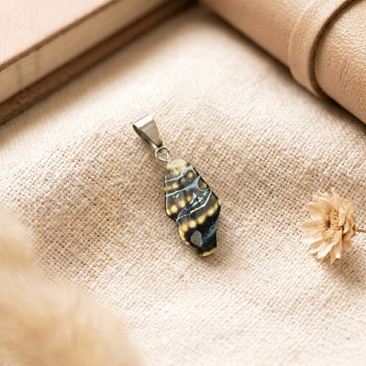 Charm Conchiglia Calma Acciaio Gold/silver