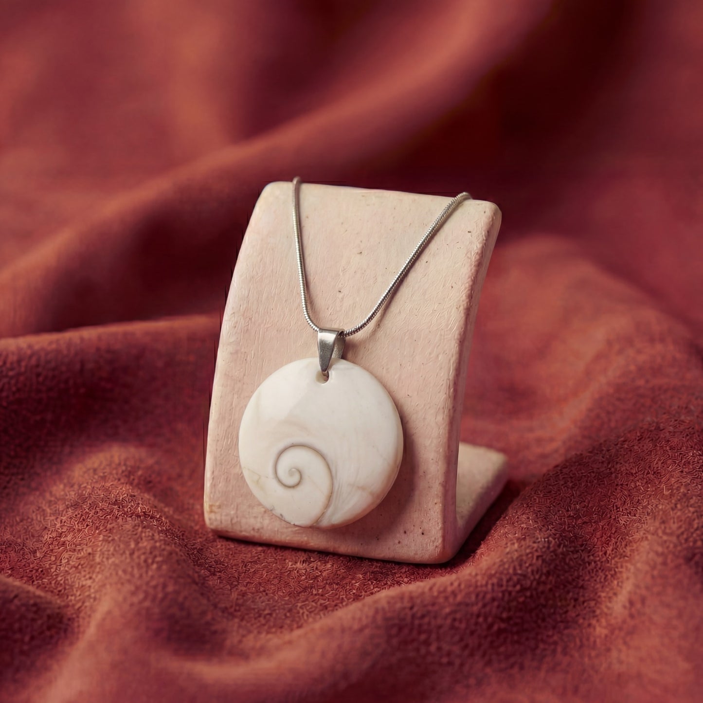 Collana conchiglia | Occhio di santa Lucia
