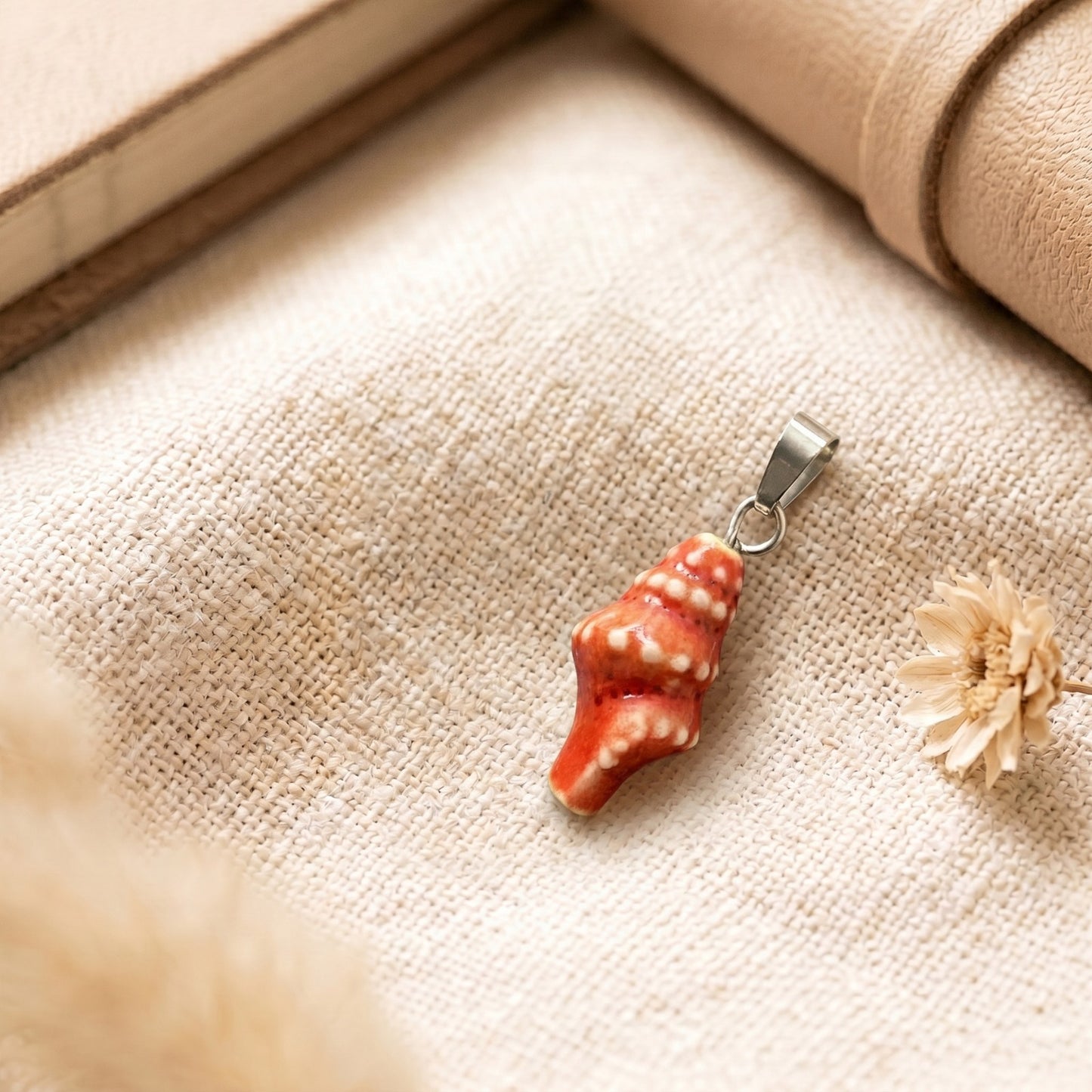 Charm Conchiglia Fortuna Acciaio Gold/silver