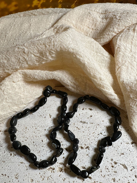 Bracciale Tormalina e occhio di falco | Osservazione e Protezione
