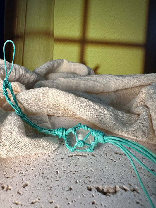 Porta Cellulare con Quarzo Ialino