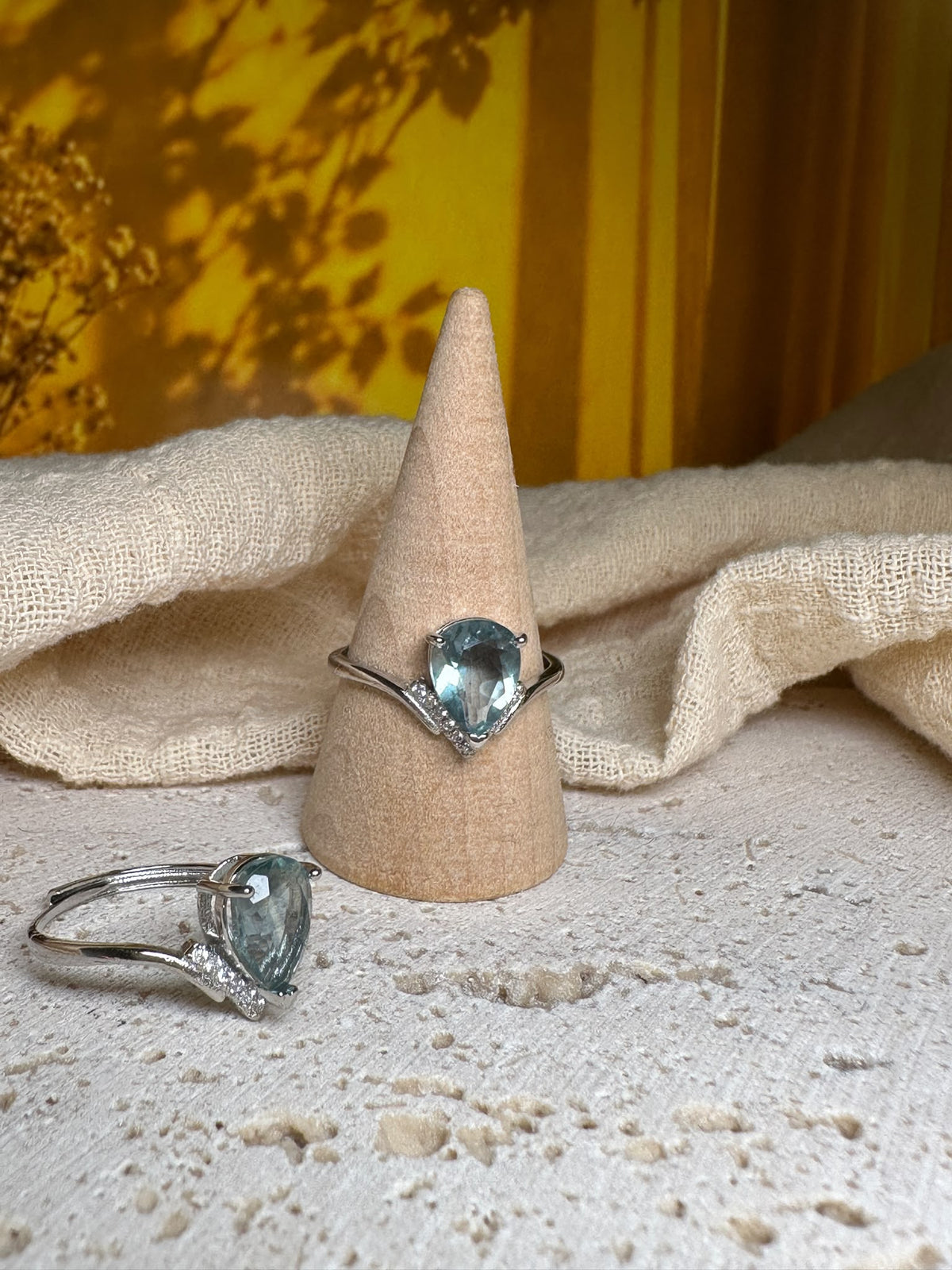 Anello Fluorite verde | Concentrazione e Amore