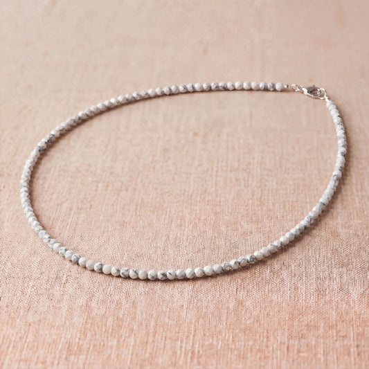 Girocollo Sfaccettato Howlite