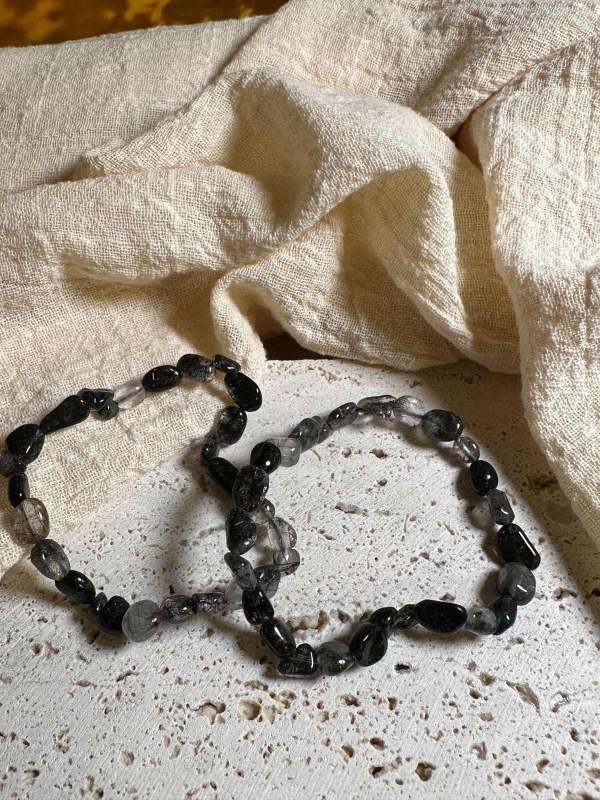 Bracciale Quarzo tormalinato | Protezione ed energie positive