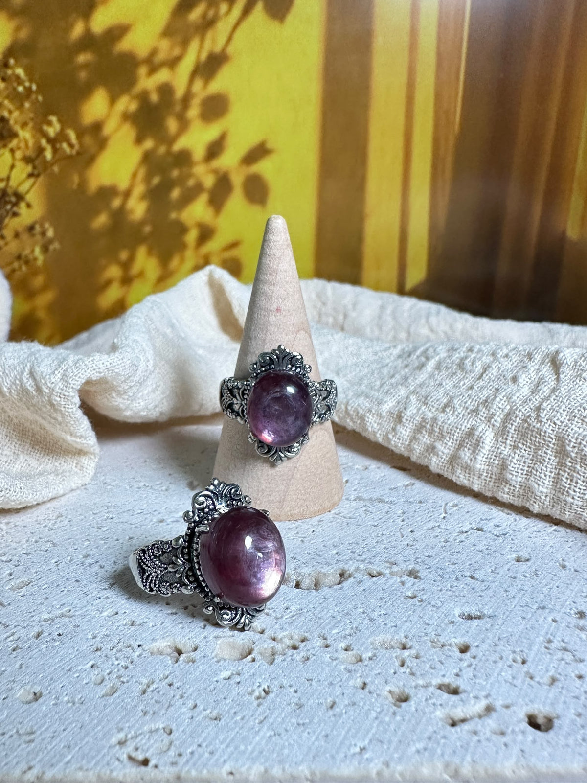 Anello Lepidolite Mica | Armonia e Ottimismo