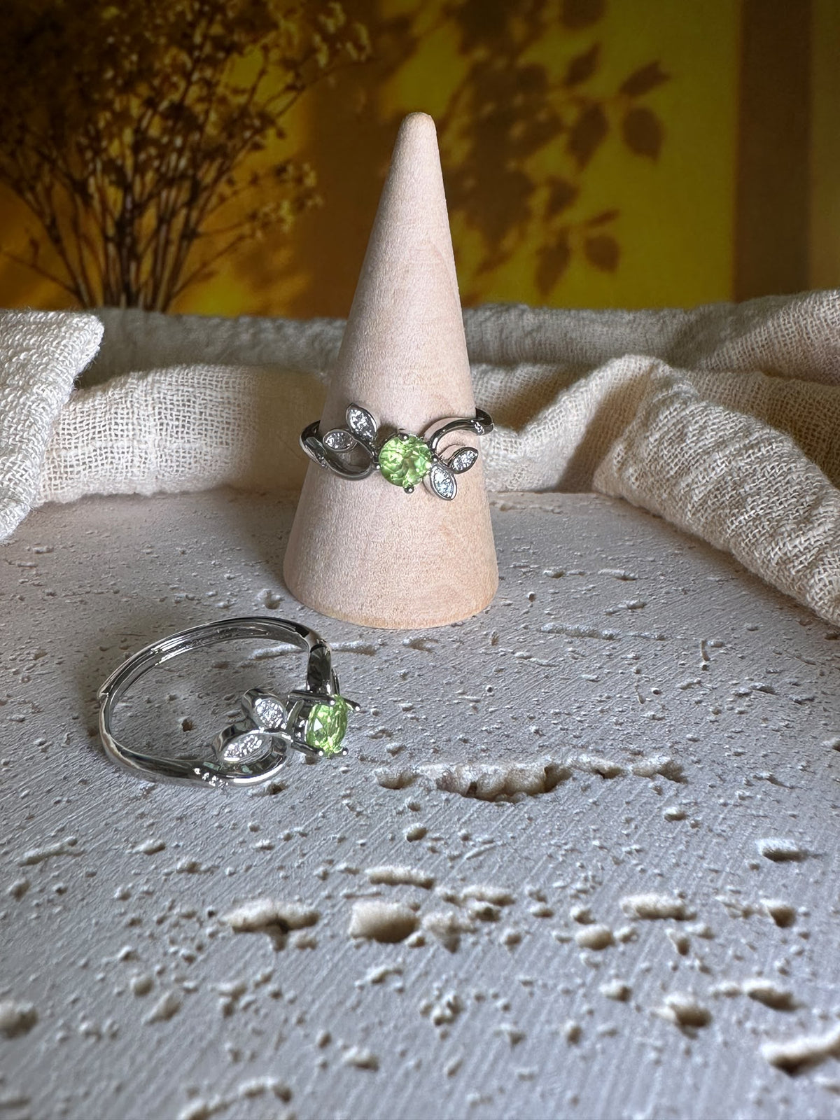 Anello peridoto | Rinnovamento, stabilità