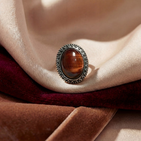 Anello Azzurra | Occhio Di Bue