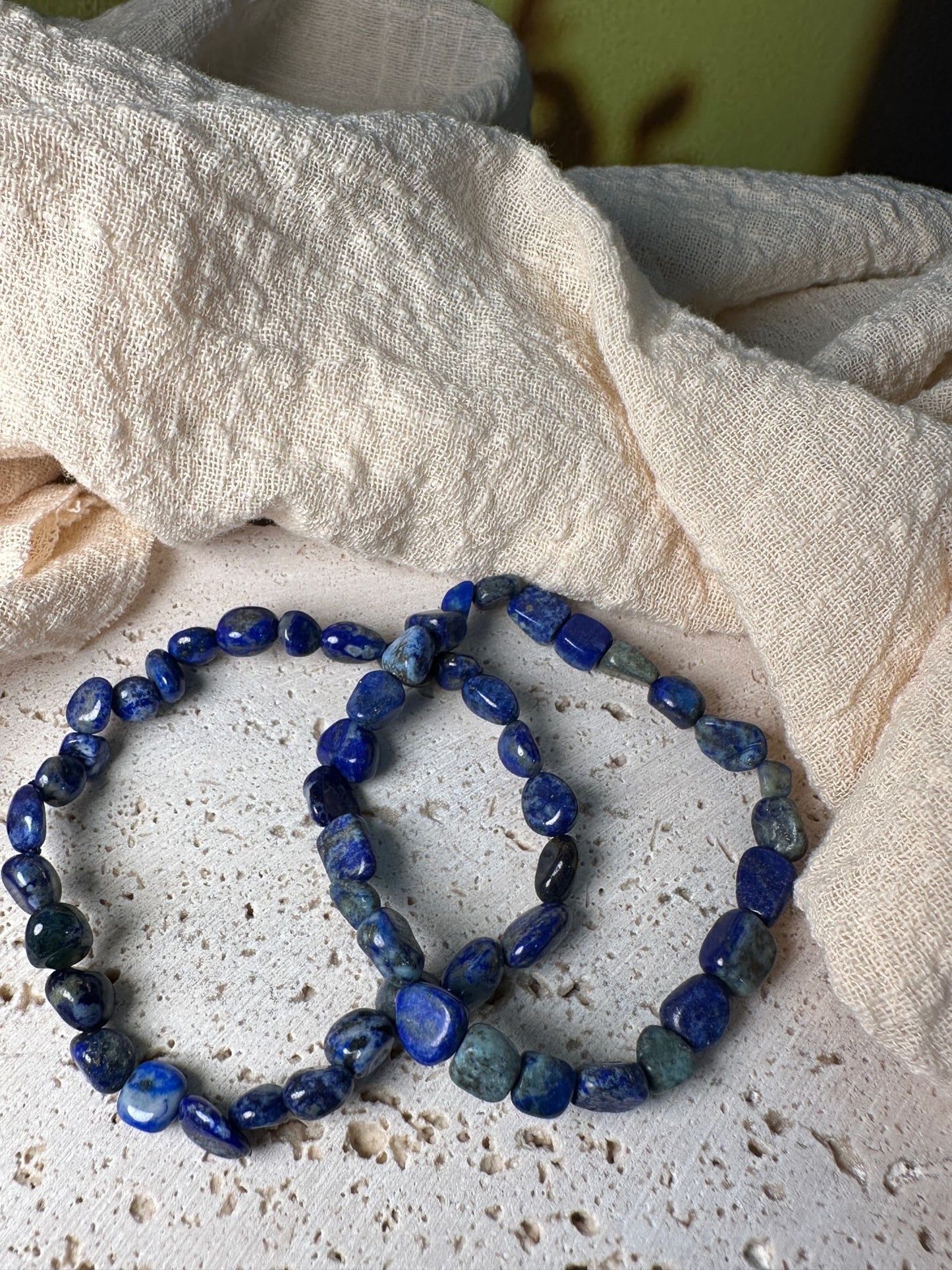 Bracciale Lapislazzuli Pepita | Comunicazione, saggezza