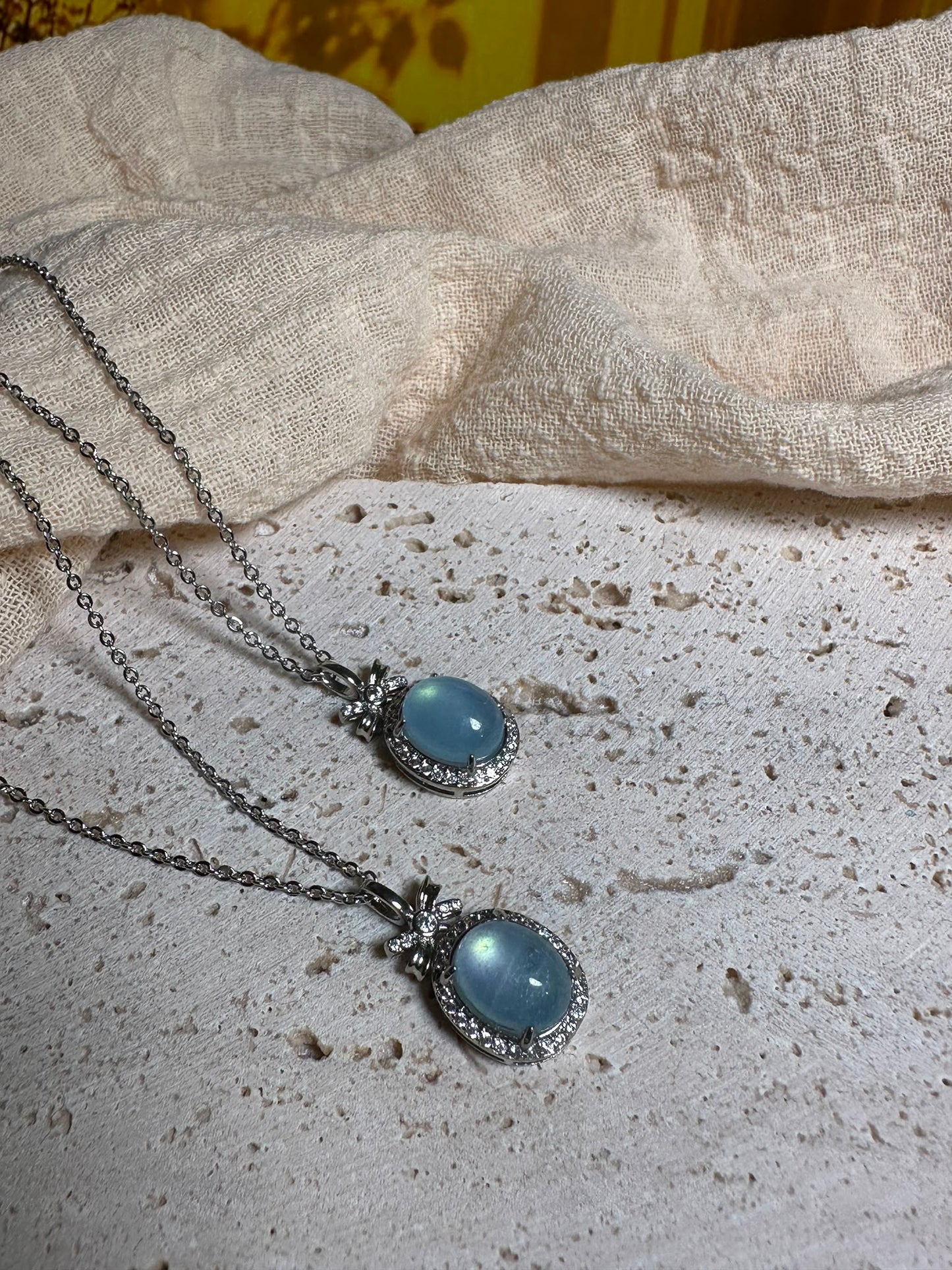 Collana acquamarina